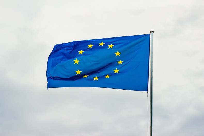 Euroopan unionin eli EU:n lippu.